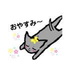 ちる猫スタンプ（個別スタンプ：9）