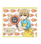 ゆるゆるスウェット女子スタンプ（個別スタンプ：11）