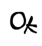 よく使う文字たち（個別スタンプ：10）