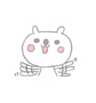 どうぶつたち【おどったりへこんだりver.】（個別スタンプ：3）