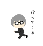 イニシャルはm（個別スタンプ：1）