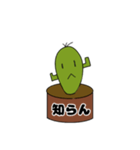 サボテンのIQは3（個別スタンプ：6）