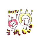梨ちゃんと林檎ちゃん☆ by happy happy（個別スタンプ：2）