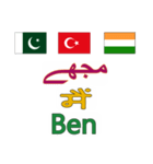 908ウルドゥー語-インド-パキスタン-トルコ（個別スタンプ：1）