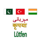 908ウルドゥー語-インド-パキスタン-トルコ（個別スタンプ：10）
