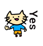 Nekoすた②日本語と英語（個別スタンプ：30）