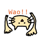 Nekoすた②日本語と英語（個別スタンプ：35）