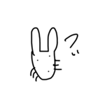 意味のない文字を言葉にするうさぎ（個別スタンプ：12）