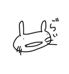 意味のない文字を言葉にするうさぎ（個別スタンプ：13）