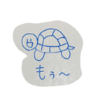 ポーカーフェイスの動物しゃん（個別スタンプ：7）