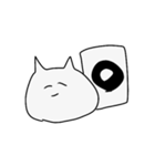 シュールなねこさん達（個別スタンプ：1）