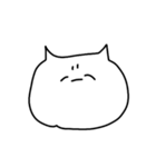 シュールなねこさん達（個別スタンプ：7）