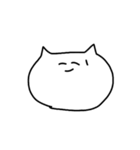 シュールなねこさん達（個別スタンプ：8）