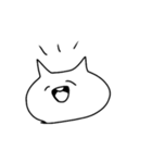 シュールなねこさん達（個別スタンプ：16）