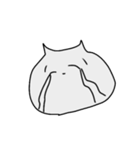 シュールなねこさん達（個別スタンプ：18）
