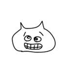 シュールなねこさん達（個別スタンプ：19）