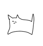 シュールなねこさん達（個別スタンプ：20）
