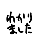 ゆる文字で欠席遅刻連絡（しんどい人向け）（個別スタンプ：35）