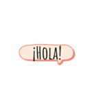 シンプルスペイン語（個別スタンプ：5）