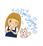 かわいい犬との毎日アメリカンスタンプ（個別スタンプ：6）