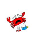 カニ山カニ夫の日常（個別スタンプ：3）