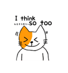 英語・日本語 kei（個別スタンプ：34）