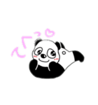 パンダ パン君（個別スタンプ：7）