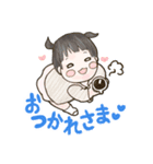まほほからのゆるごれんらく（個別スタンプ：3）