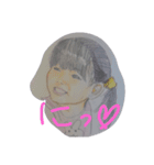 娘のリアル顔（個別スタンプ：4）