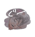 娘のリアル顔（個別スタンプ：8）