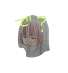 娘のリアル顔（個別スタンプ：10）