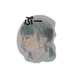 娘のリアル顔（個別スタンプ：19）