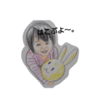 娘のリアル顔（個別スタンプ：24）