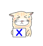 ダンボール色のねこ（個別スタンプ：6）