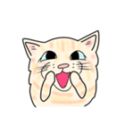 ダンボール色のねこ（個別スタンプ：22）