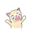 ダンボール色のねこ（個別スタンプ：34）