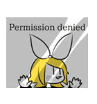 ノリで乗り切る鏡音リンちゃん（個別スタンプ：28）