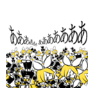 ノリで乗り切る鏡音リンちゃん（個別スタンプ：35）