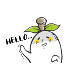 鉢植え少女 Say Hi（個別スタンプ：2）