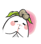 鉢植え少女 Say Hi（個別スタンプ：21）