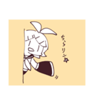 シュールな巡音ルカと仲間たち（個別スタンプ：5）