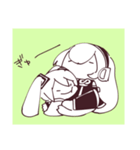 シュールな巡音ルカと仲間たち（個別スタンプ：27）