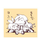 シュールな巡音ルカと仲間たち（個別スタンプ：37）