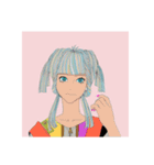 飾る絵（個別スタンプ：8）