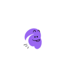 fluffy man :-)（個別スタンプ：11）