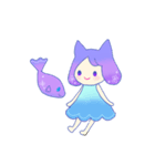 りんとおさかなさん（個別スタンプ：1）