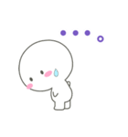かわいすぎない 普段使いの しろいの（個別スタンプ：21）