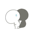 かわいすぎない 普段使いの しろいの（個別スタンプ：36）