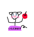 棒ブタ子さん（個別スタンプ：5）