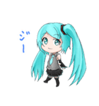 令和仕様 初音ミクスタンプ 日常編（個別スタンプ：21）